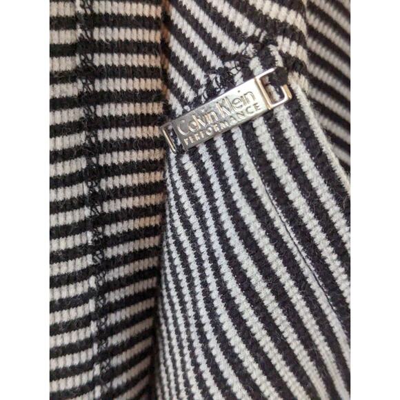 Calvin Klein Performance Small Striped Hooded Cardigan Quick Dry Women’s Top - Picture 8 of 16